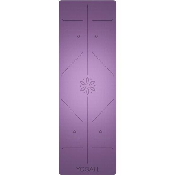 Yoga mats for home workout. Non slip yoga mat with strap. Thick yoga mats - Picture 2 of 8